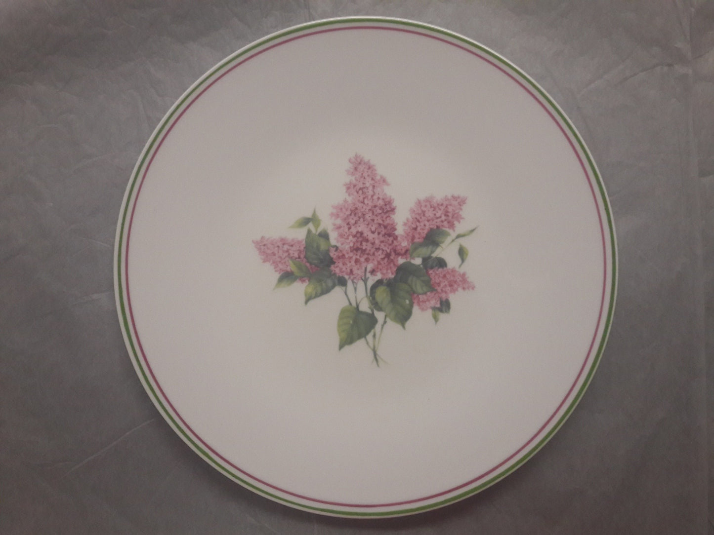 Plat à Tarte en Porcelaine DECOR LILAS