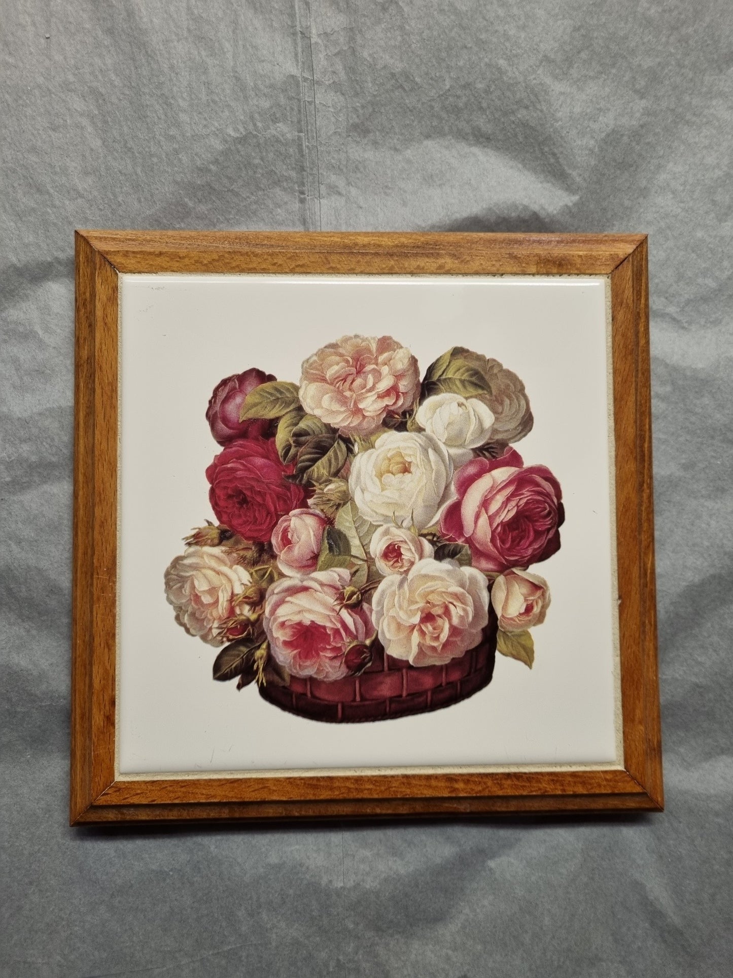 Dessous de Plat Contour Bois Carreau