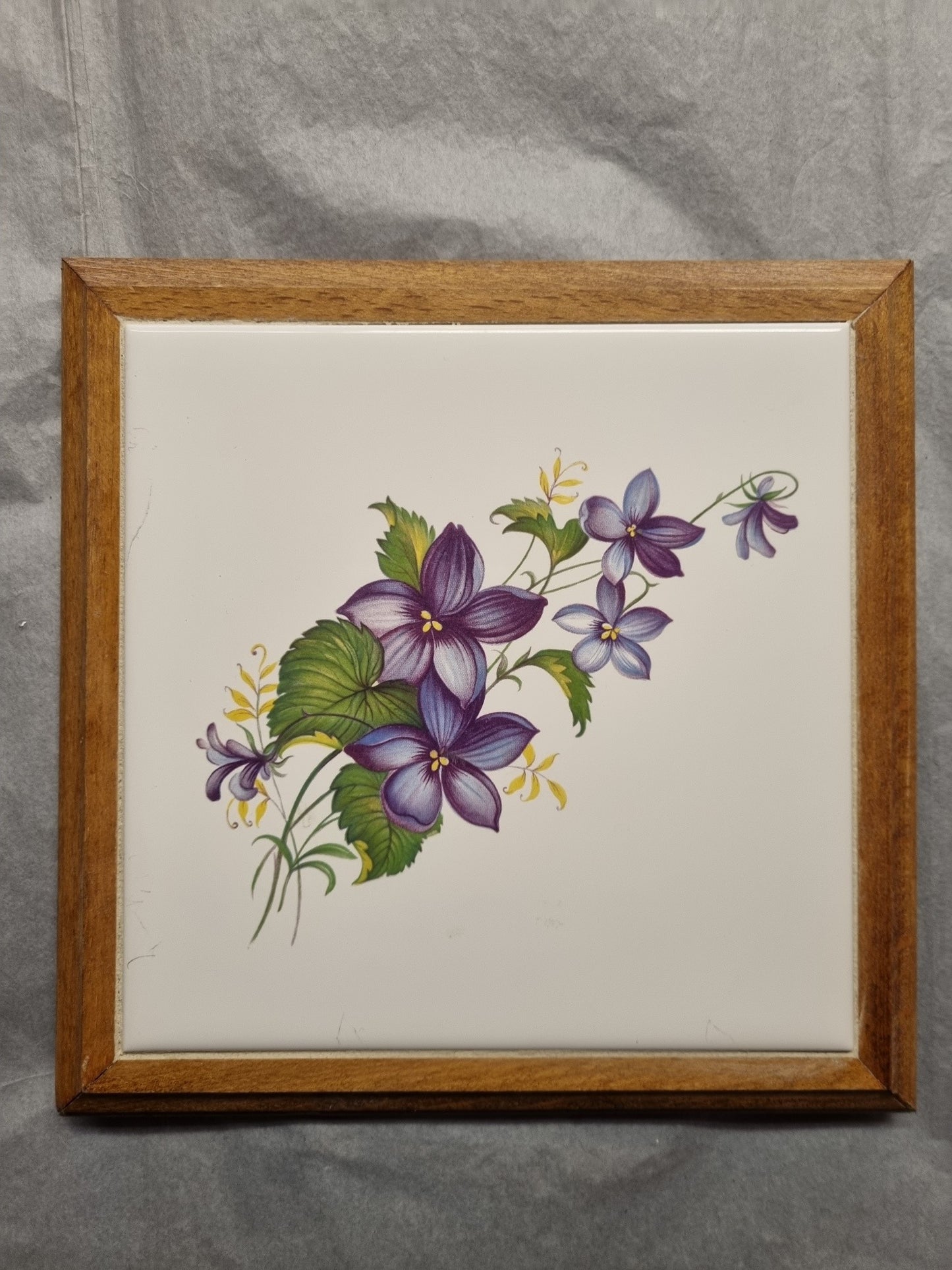 Dessous de Plat Contour Bois Carreau