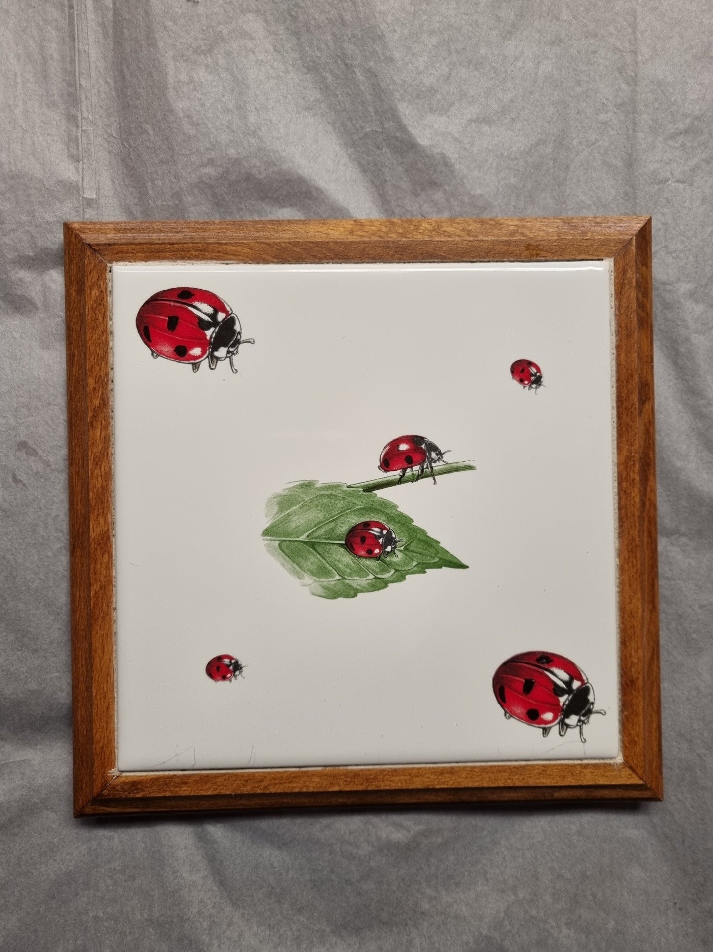 Dessous de Plat Contour Bois Carreau