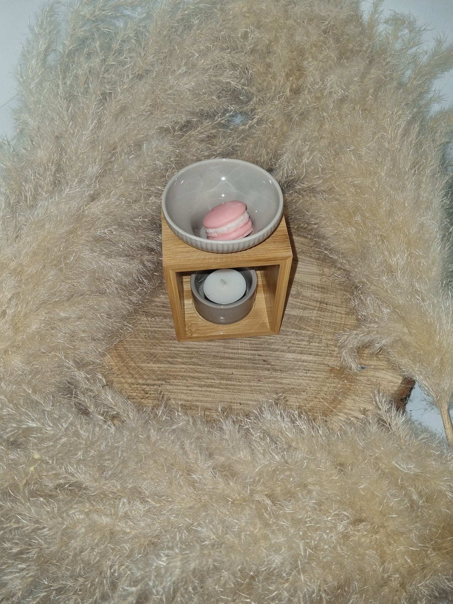 Brûle parfum en Céramique et Bambou Yona