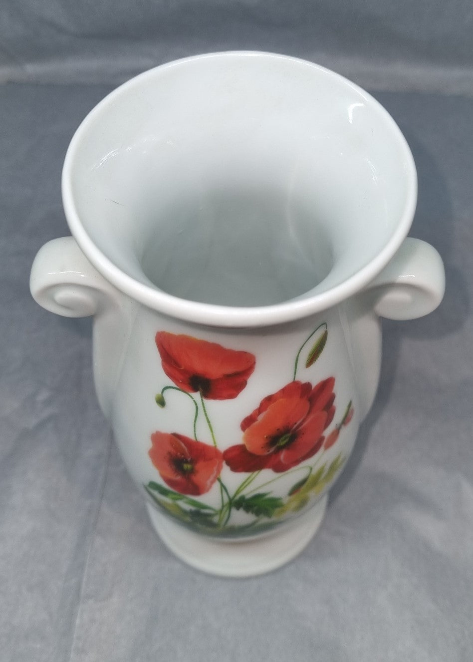 PETIT Vase Décor Coquelicot