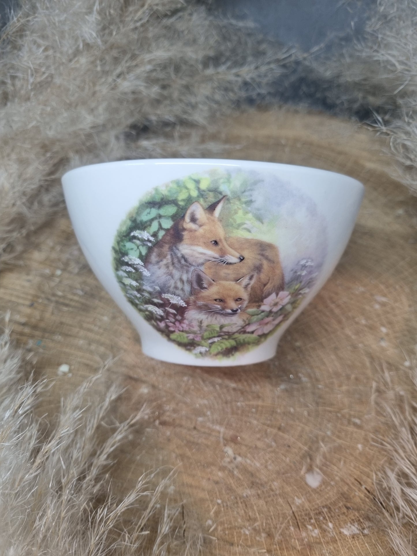Bol en Porcelaine Décor RENARD