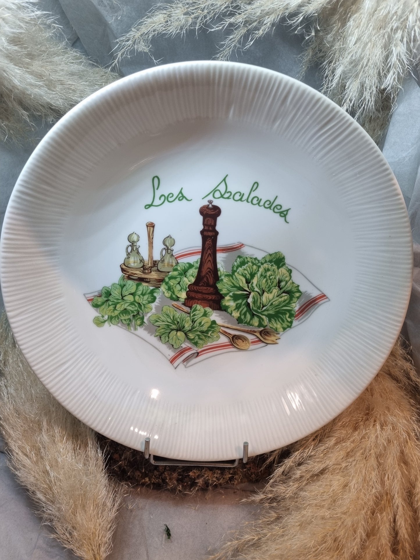 Plat Rond Creux en Porcelaine