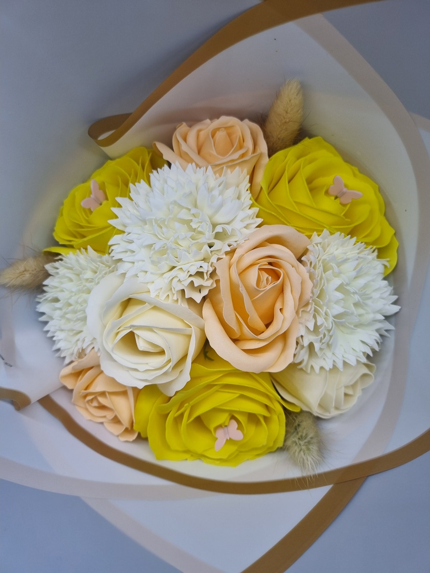 Bouquet 11 Roses savon