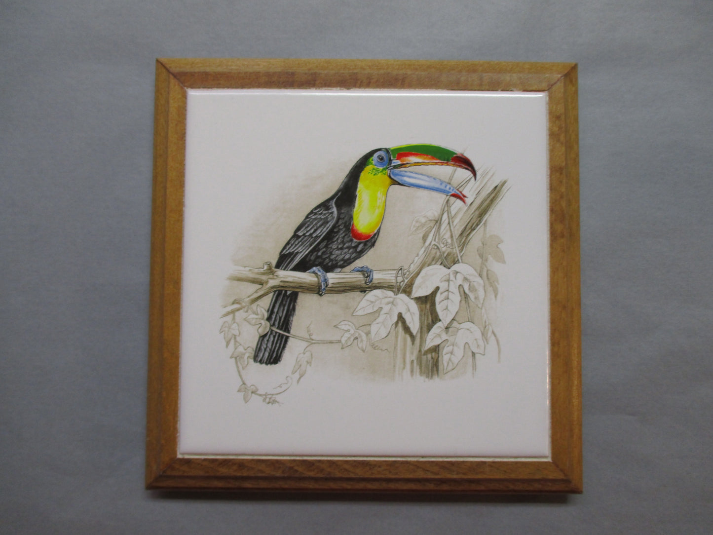 Dessous de Plat Contour Bois Carreau