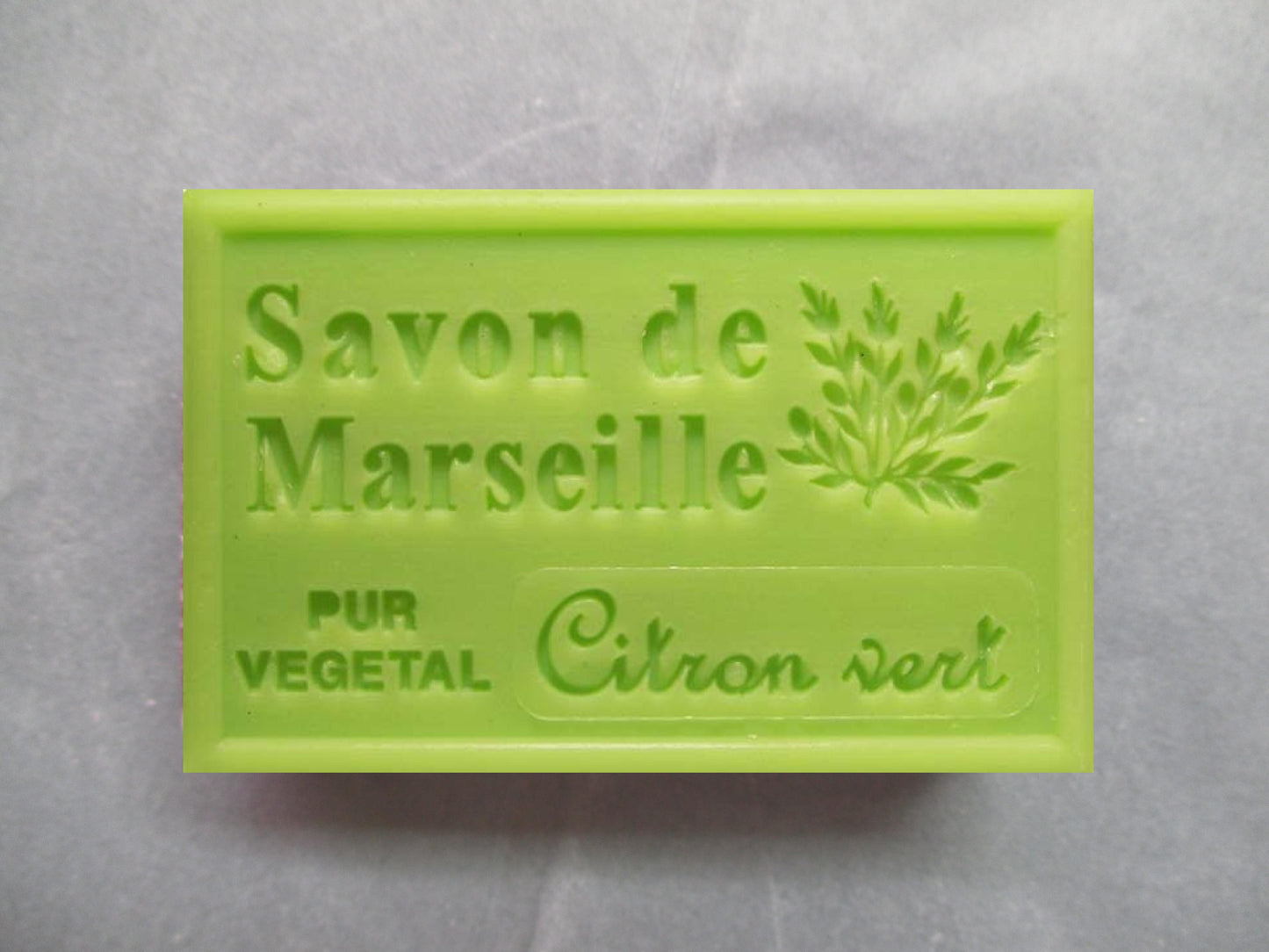 Savon de Marseille parfum citron vert
