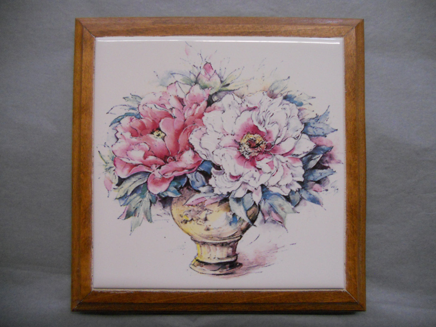 Dessous de Plat Contour Bois Carreau