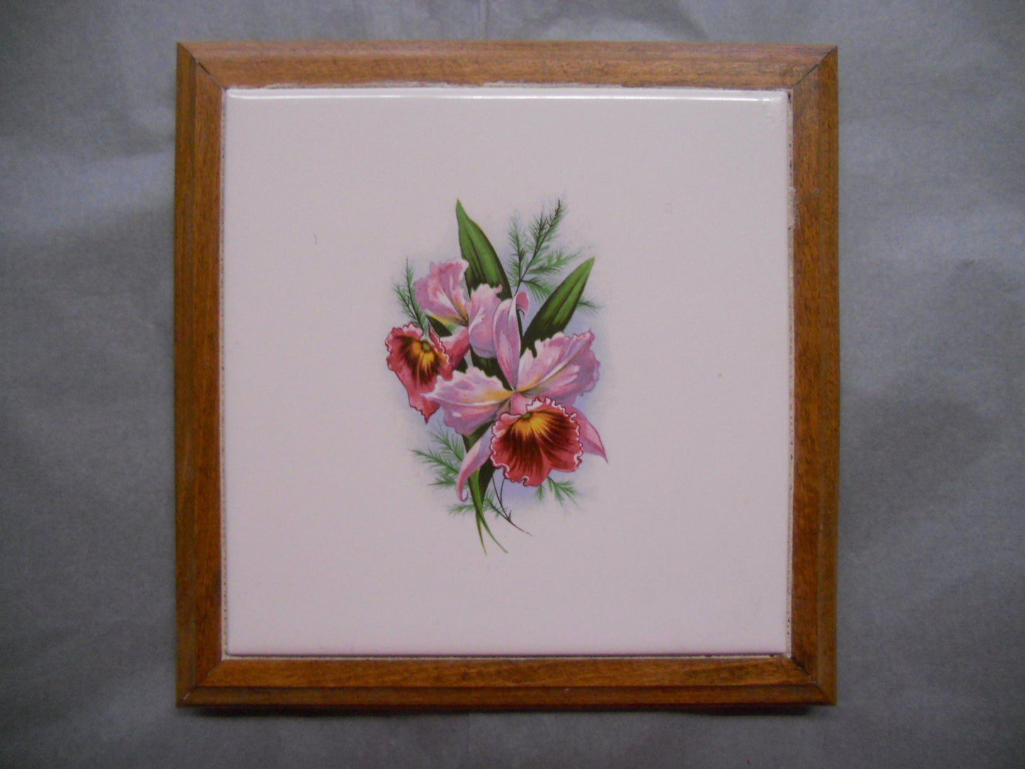 Dessous de Plat Contour Bois Carreau