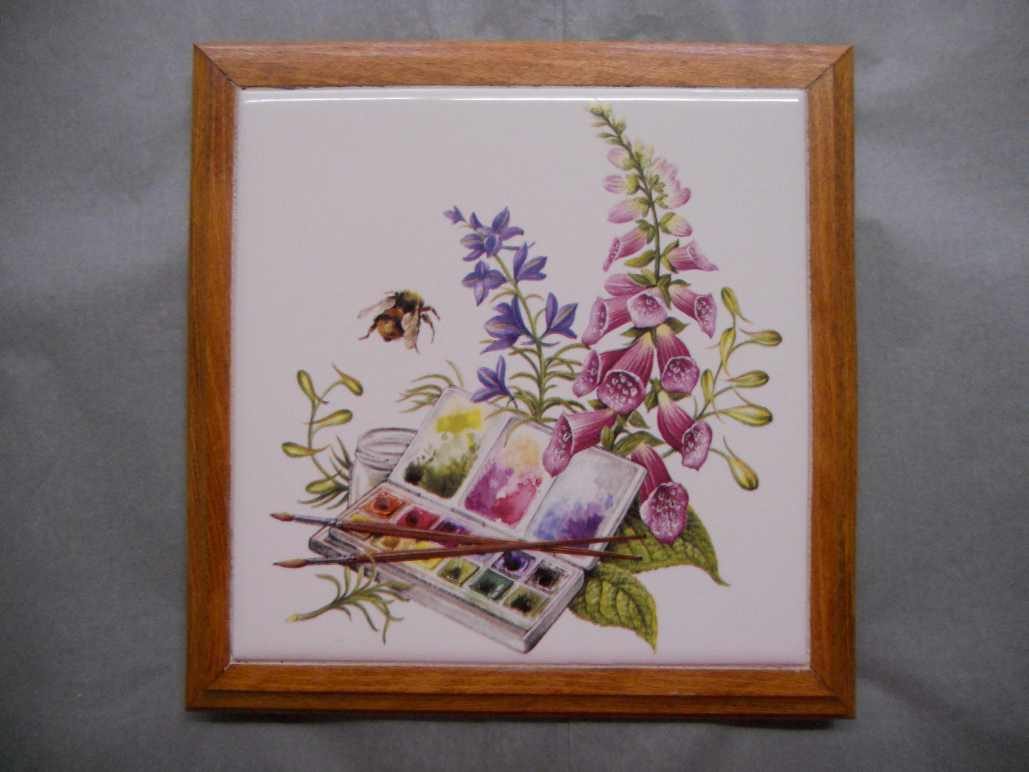 Dessous de Plat Contour Bois Carreau