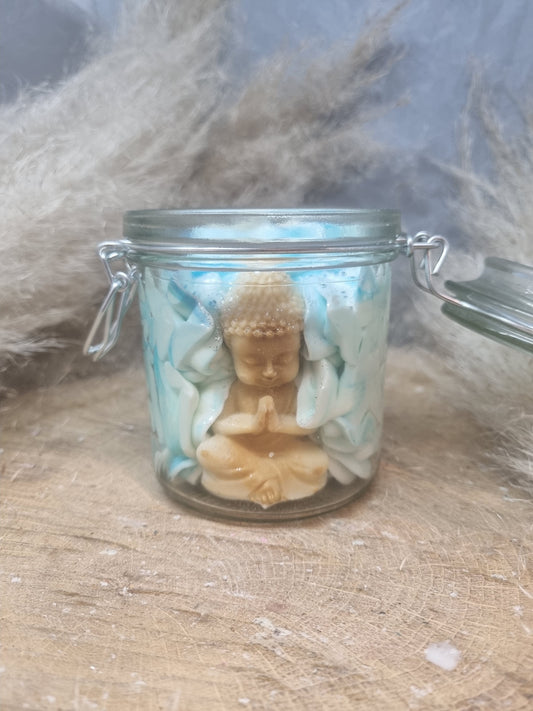 BOUGIE BOUDDHA Crème glacé , Vanille, Canelle