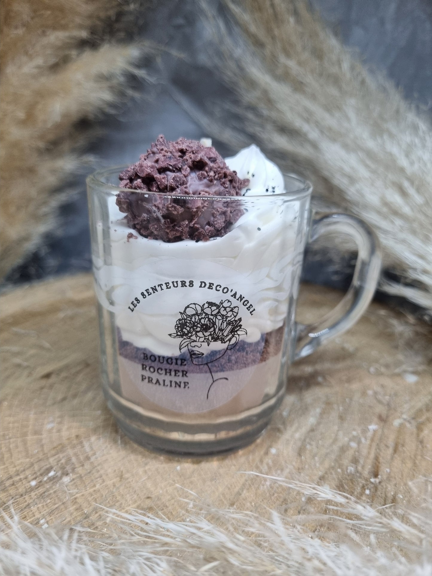 BOUGIE Rocher Praliné