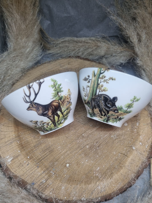 Coffret duo de 2 Bols en Porcelaine
