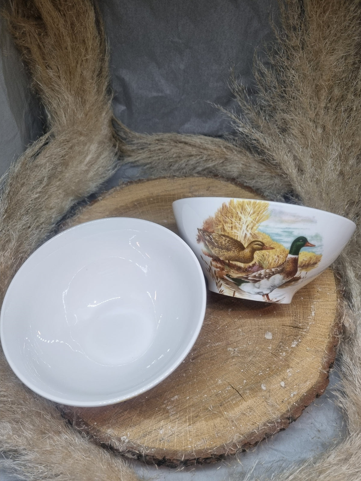 Coffret duo de 2 Bols en Porcelaine Canard