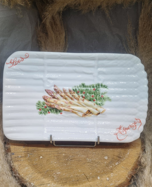 Plat présentation Asperge